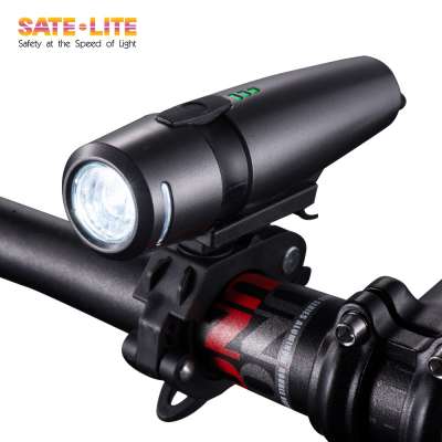 2019 Sate-Lite New Bicycle Headlight with CE/ROHS Certificate USB Rechargeable lLed Bike Light LF-11