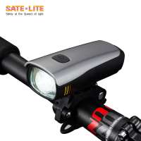 Sate-Lite StVZO approved New Bicycle Headlight with USB Rechargeable Bike Light LF-10