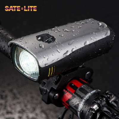 Sate-Lite StVZO approved Bicycle Headlight USB Rechargeable Bike Light LF-10