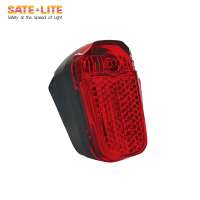 Sate-Lite Germany StVZO approved K mark ebike/ escooter/ hub dynamo scooter tail light,   e-scooter light, scooter led light  M4